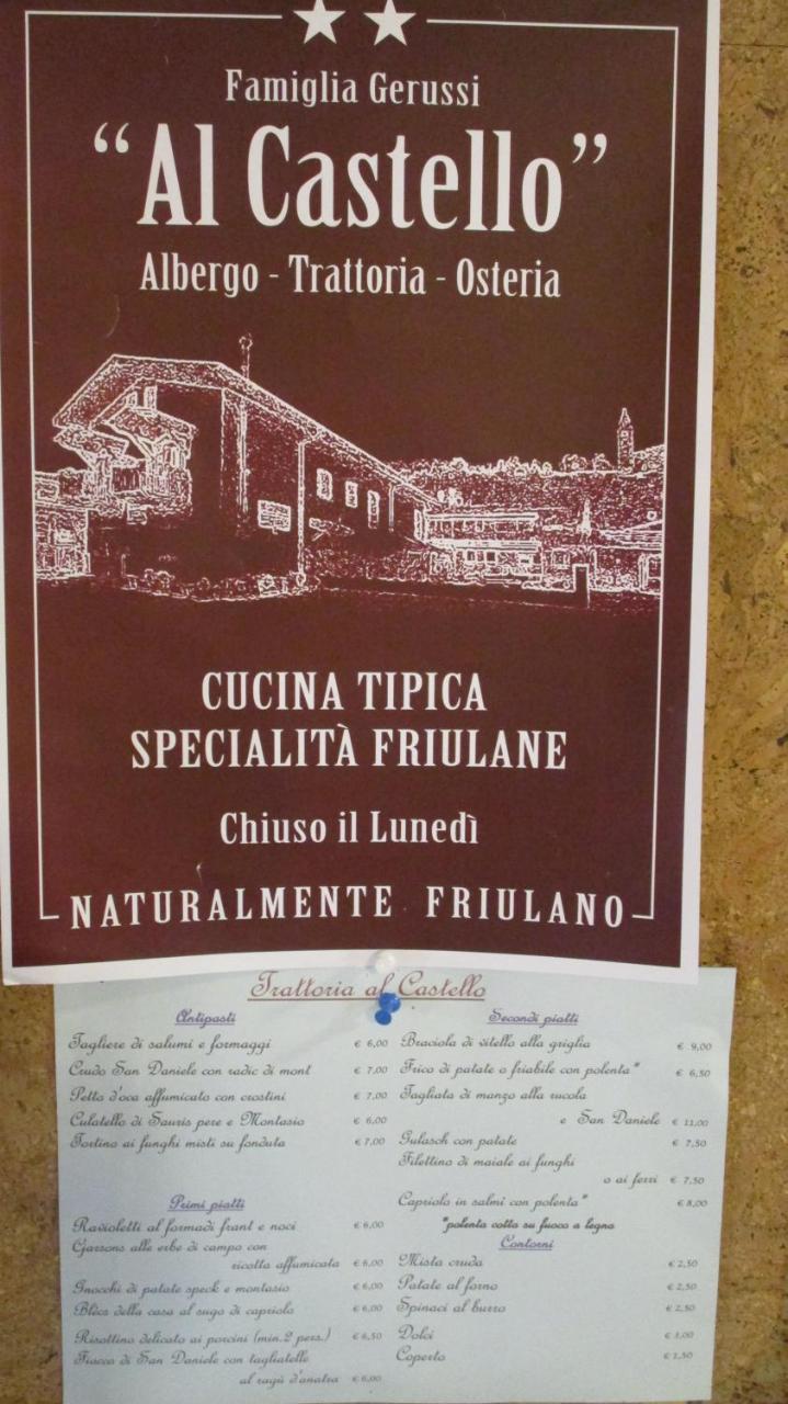 Al Castello Hotel Artegna Kültér fotó